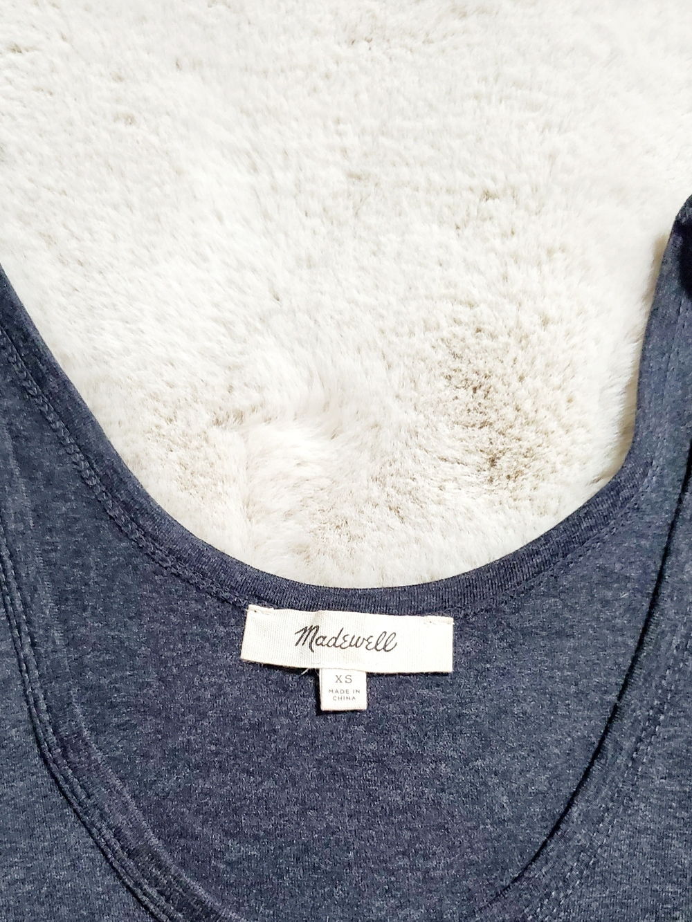 Madewell Charcoal Gray Maxi Dress XS Minimalist Capsule Wardrobe Soft Stretch - Picture 4 of 7